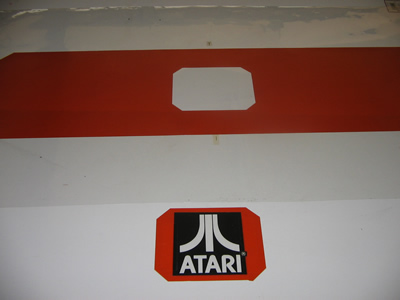 Rubylith Atari Cutout