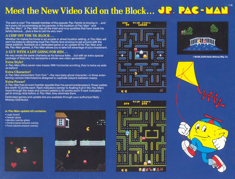 Jr Pacman Arcade For Sale