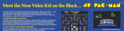 Jr. Pac-man Flyer Section