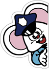 Mappy Kickplate Artwork - Mappy Character