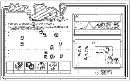 Mr. Do! Instruction Card Progress