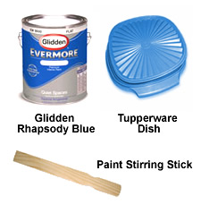 Glidden Rhapsody Stir Stick Tupperware