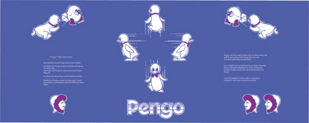 Pengo Control Panel Color Seps - Purple