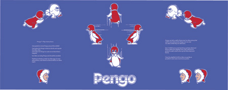Pengo Control Panel Color Seps - Red