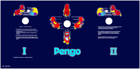 Pengo Numerals Control Panel Overlay Vectors