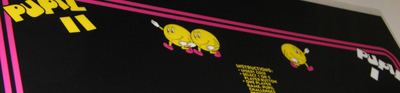 Professor Pac-man Control Panel Overlay Reproduction