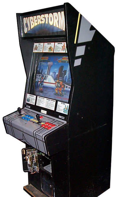 Atari Cyberstorm Arcade Game