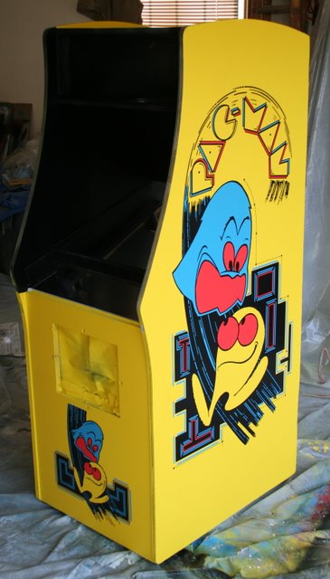 Pac-man restoration - Stencil Photo 6