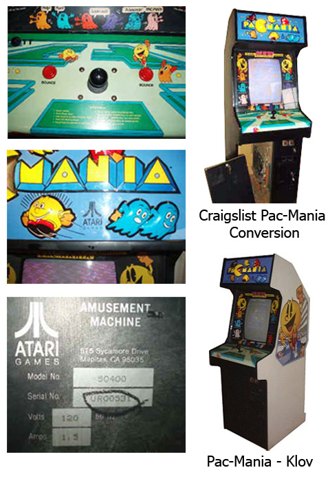 Pac-Mania Comparison Mosaic