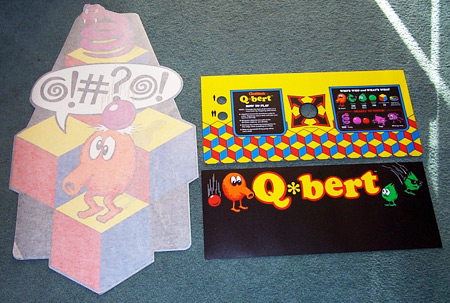 Q*Bert Artwork Package from Arcade Renovations