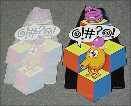 Arcadeshop Q*Bert Sideart 2