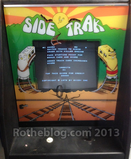 Exidy - Side Trak Arcade Photo - Bezel
