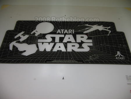 Star Wars Cockpit Backglass Film Photo 2