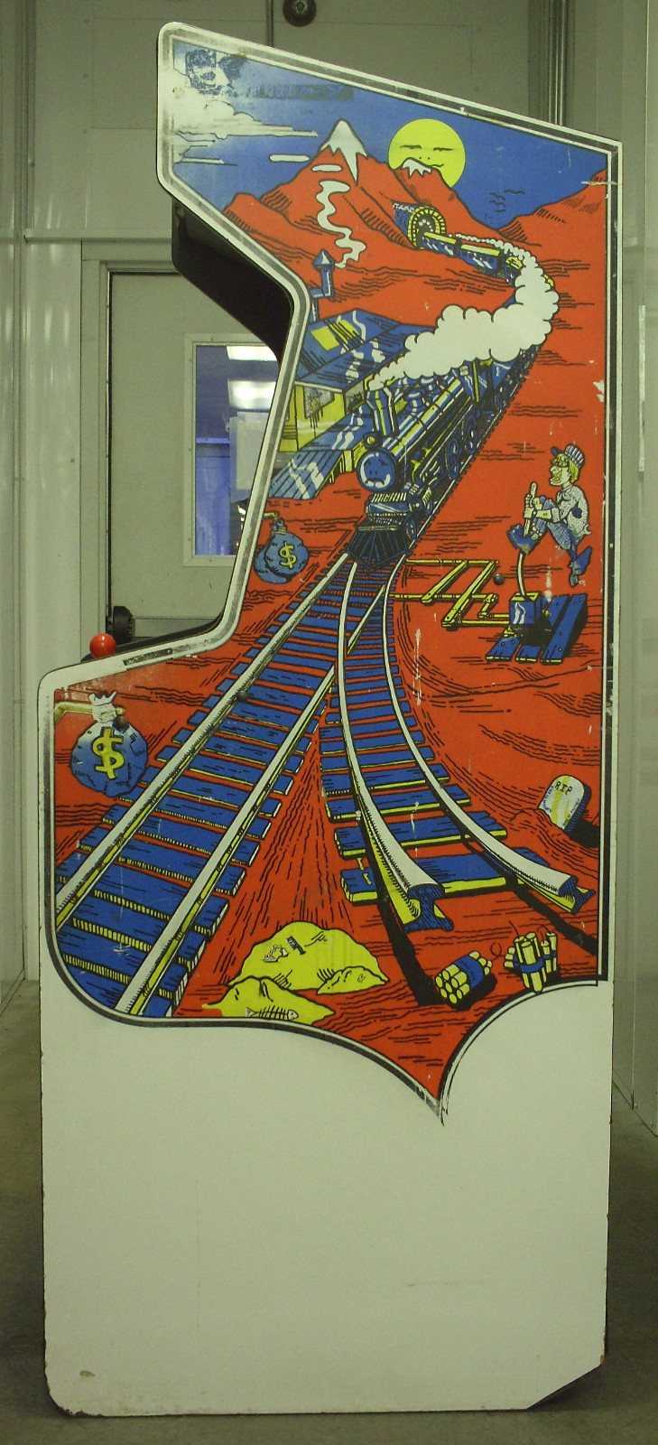 Railroad arcade game - Illustrated artwork - Photo 1