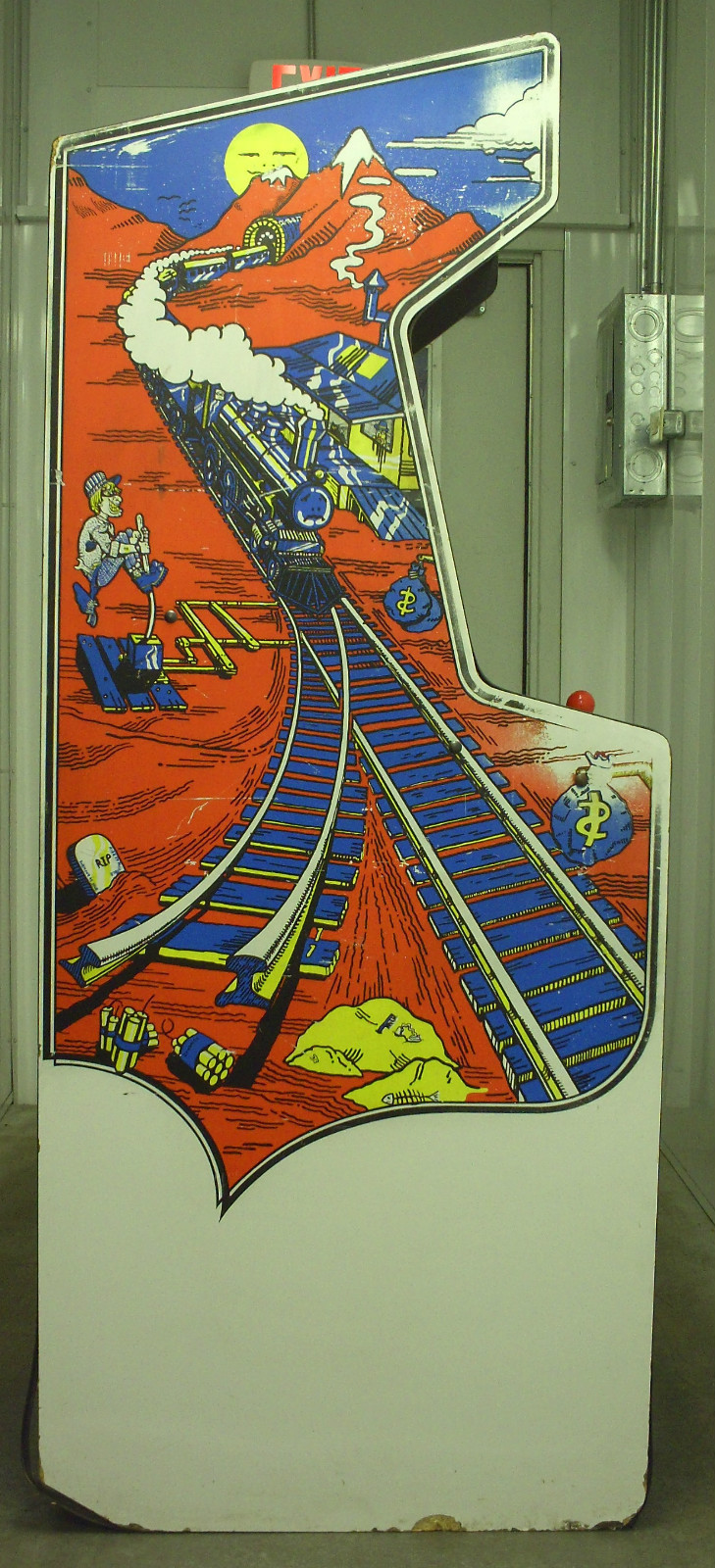 Railroad arcade game - Illustrated artwork - Photo 4