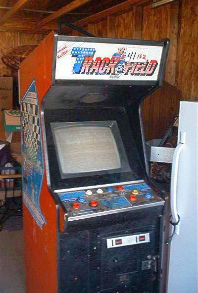 Track & Field Conversion in Frenzy Cabinet