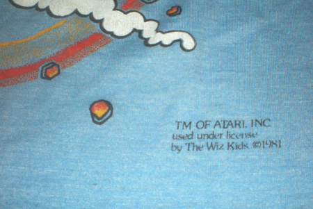 Atari World Championships - T-Shirt Detail