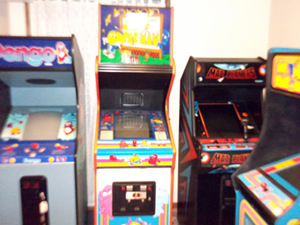 Photo of my arcade games