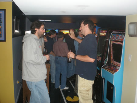 Chris Moore Arcade Party Photo 3