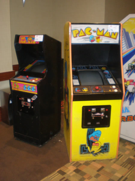 Ms. Pac-man Cabaret Pac-man Arcade Games