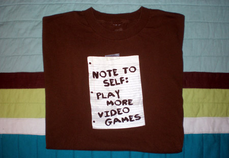 Note To Self Arcade T-Shirt
