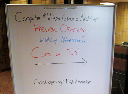 University of Michigan Video Games Special Library Collection Photo 1