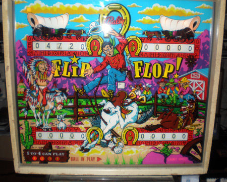 Flip Flop Pinball Backglass 5