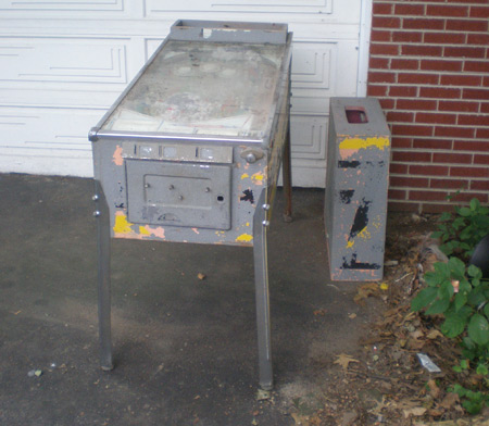 Flying Carpet Pinball Machine at pickup