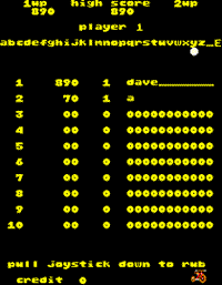 Jr. Pac-man Score Save Screenshot 1