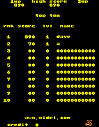Jr. Pac-man Score Save Screenshot 2