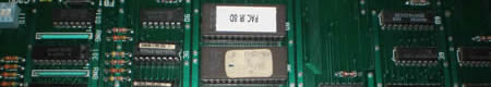 Jr. Pac-man PCB 8D Chip Replacement 1