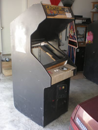 Xevious Cabinet Front Left Angled