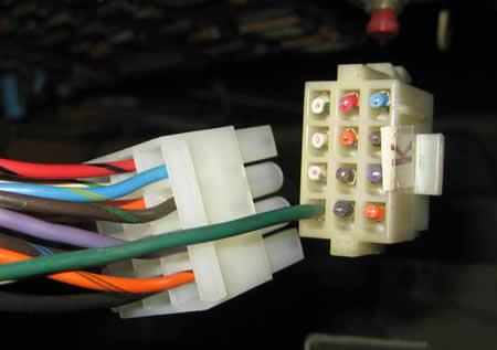 Switching wires molex connectors