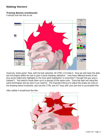 Vectorize Artwork Tutorial Screenshot 1