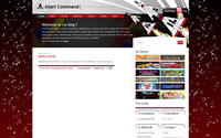 Atari Command WordPress Game Theme Screenshot