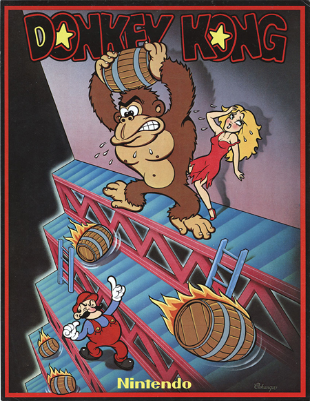 Donkey Kong Arcade Flyer