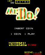 Mr. Do Video Game Screenshot 1
