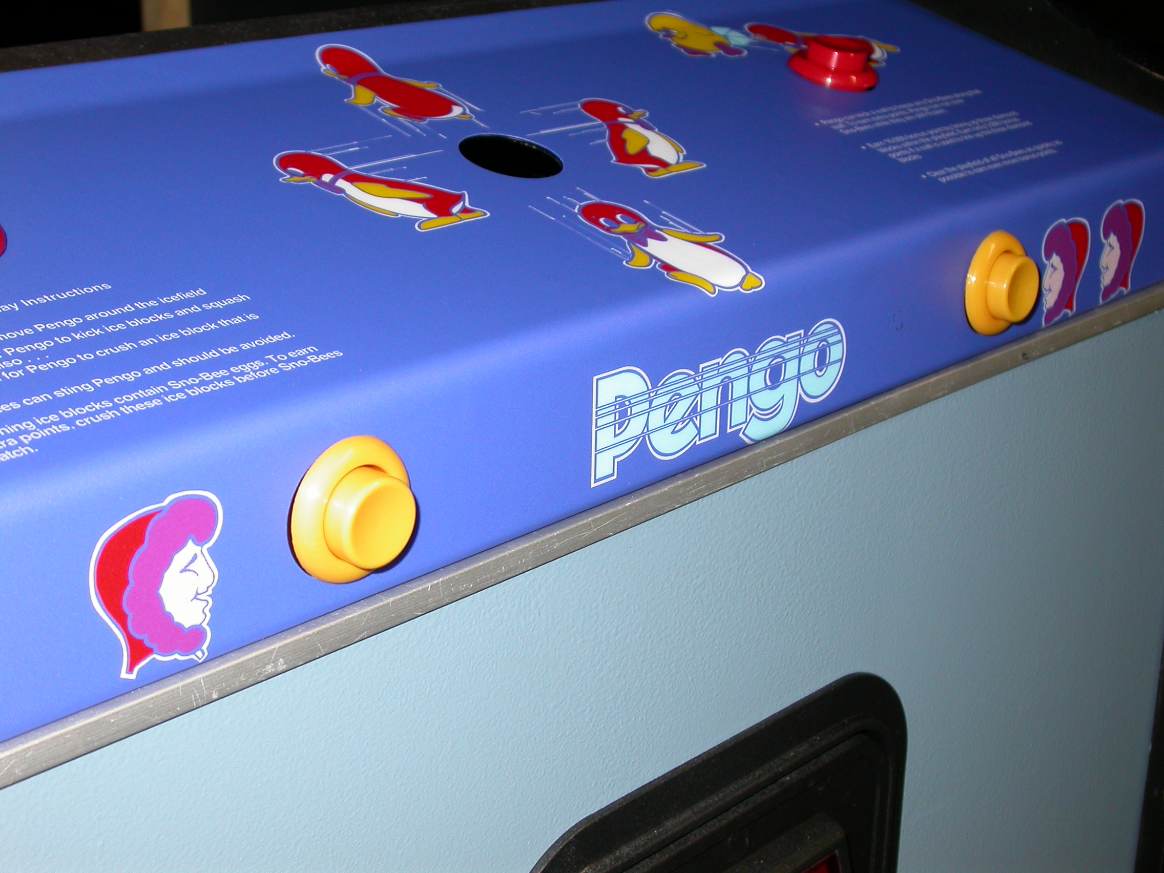 Pengo Control Panel Restoration Photo 1