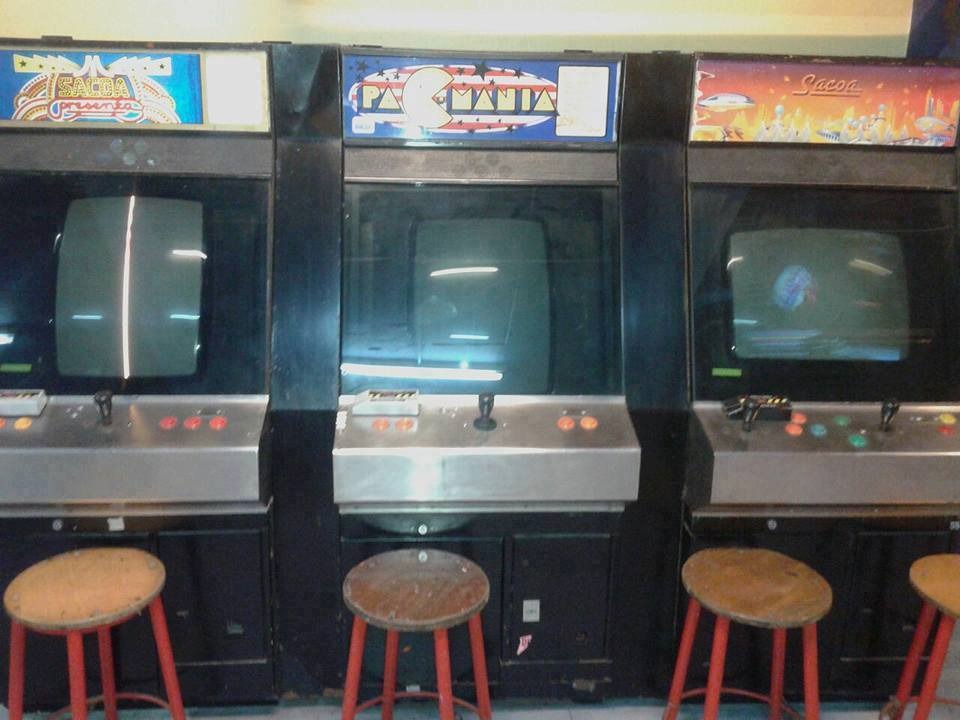 Pacmania, other arcade games - SACOA location