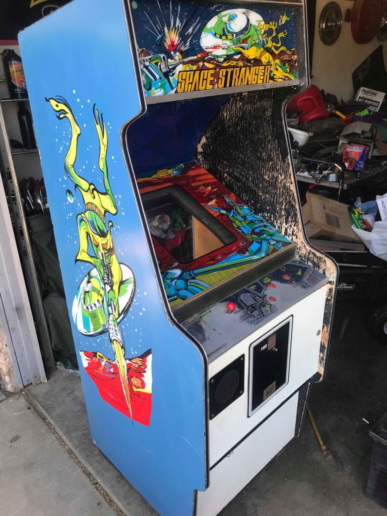 Space Strangers Cabinet - Side