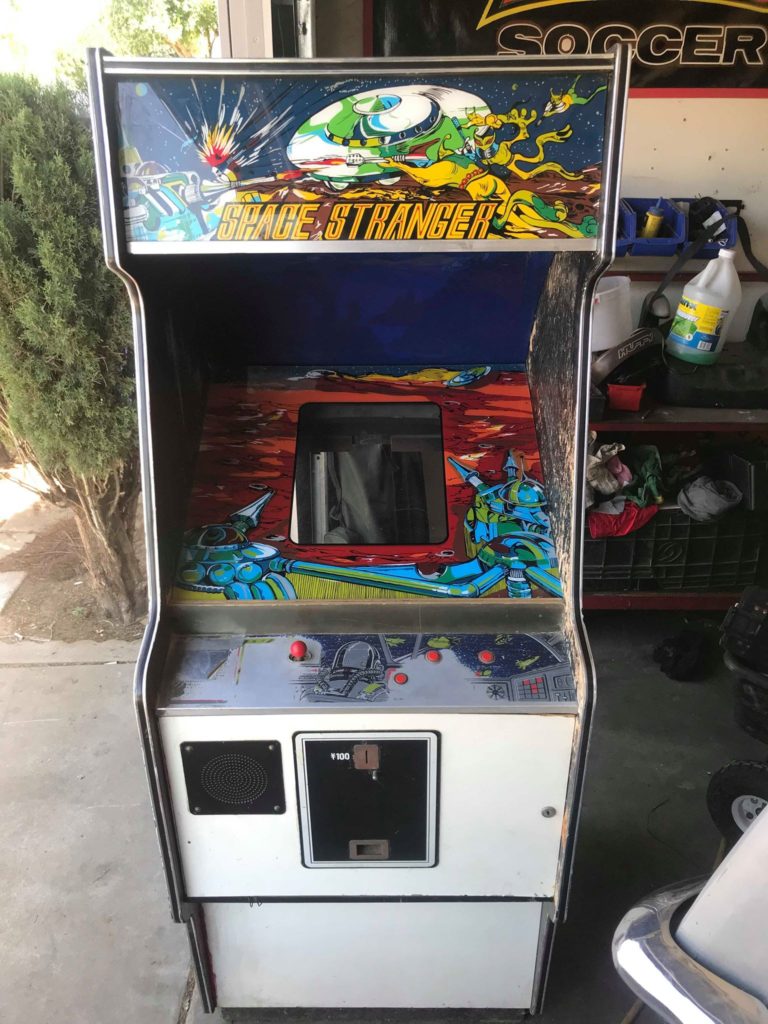 Space Strangers Cabinet - Front
