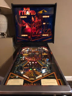 Black Pyramid Pinball - Front