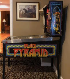 Black Pyramid Pinball - Right Side