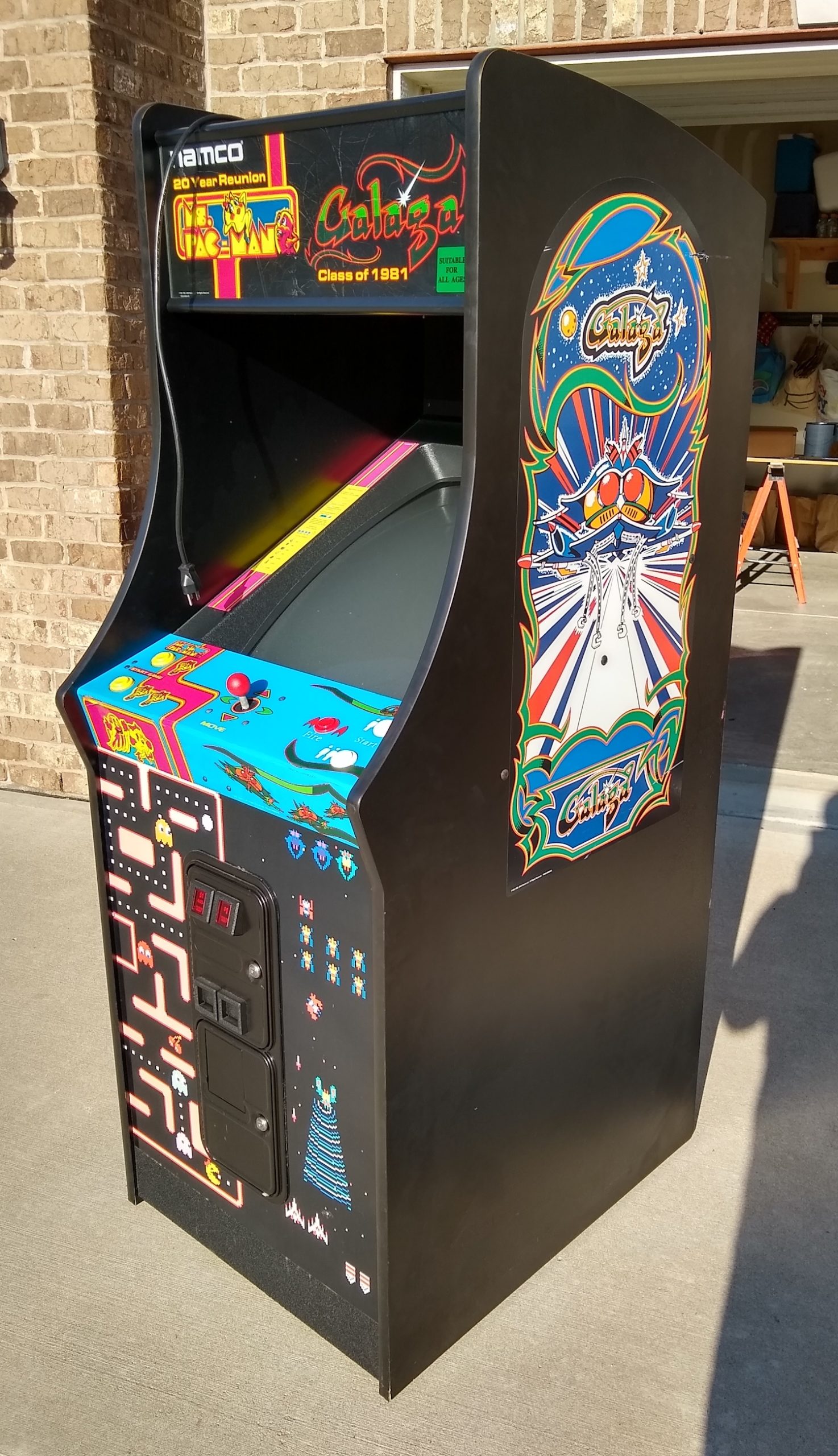 Ms. Pacman & Galaga 20th Reunion - Right Side