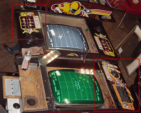 Atari Football Overlays Differences