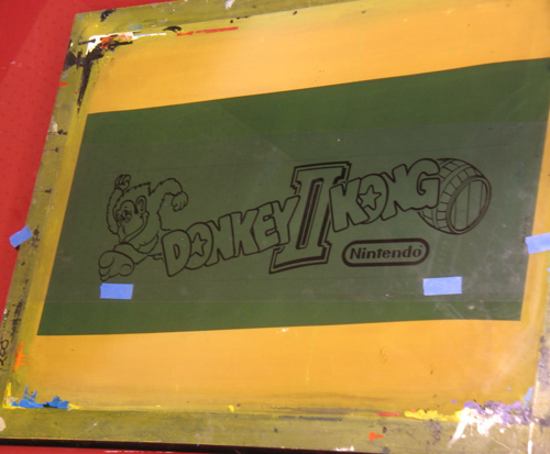 Donkey Kong 2 Marquee Black Film 2