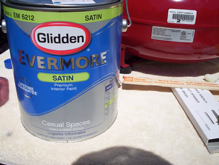 Glidden Rhapsody Blue Paint