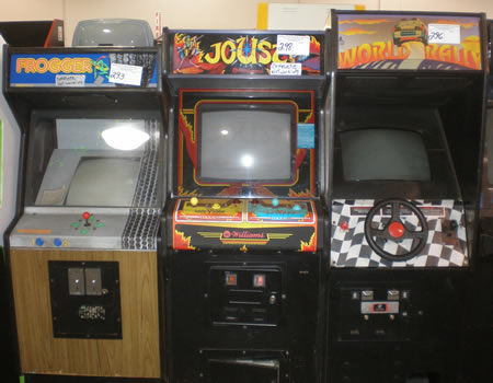 Indianapolis Arcade Auction Fall 2008 - Frogger, Joust, World Rally
