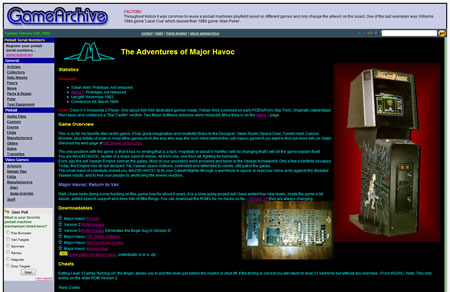 Game Archive Jess Askey Website Screenshot