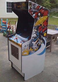 Mr. Do's Castle White Bootleg Cabinet 1 - Time Pilot?